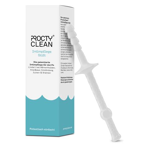 proctoclean reinigungs-stift|ProctyClean® patented intimate care │ Over 5,000 satisfied users.